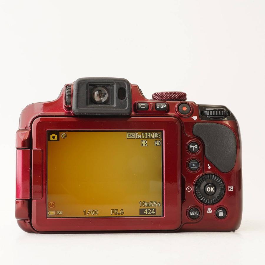 ニコン（Nikon） Nikon COOLPIX P610 レッド 60x ワイド 光学ズーム