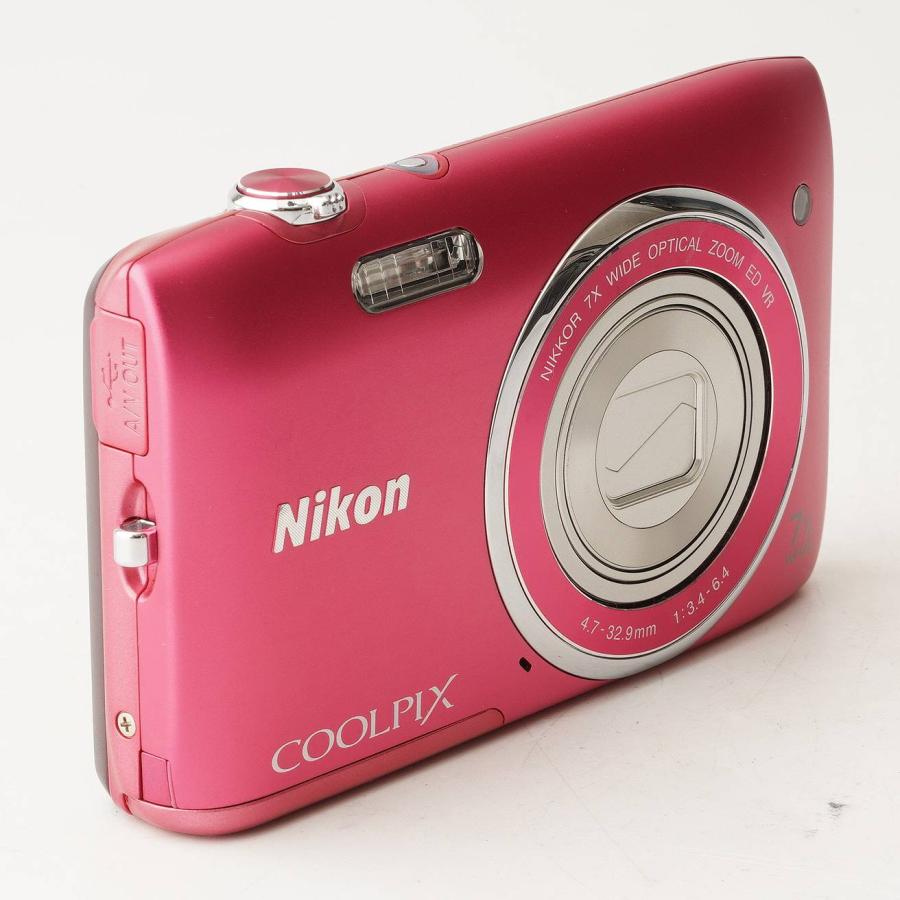 ニコン（Nikon） Nikon COOLPIX S3500 ピンク 7x 広角光学ズーム