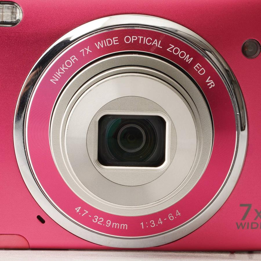 ニコン（Nikon） Nikon COOLPIX S3500 ピンク 7x 広角光学ズーム