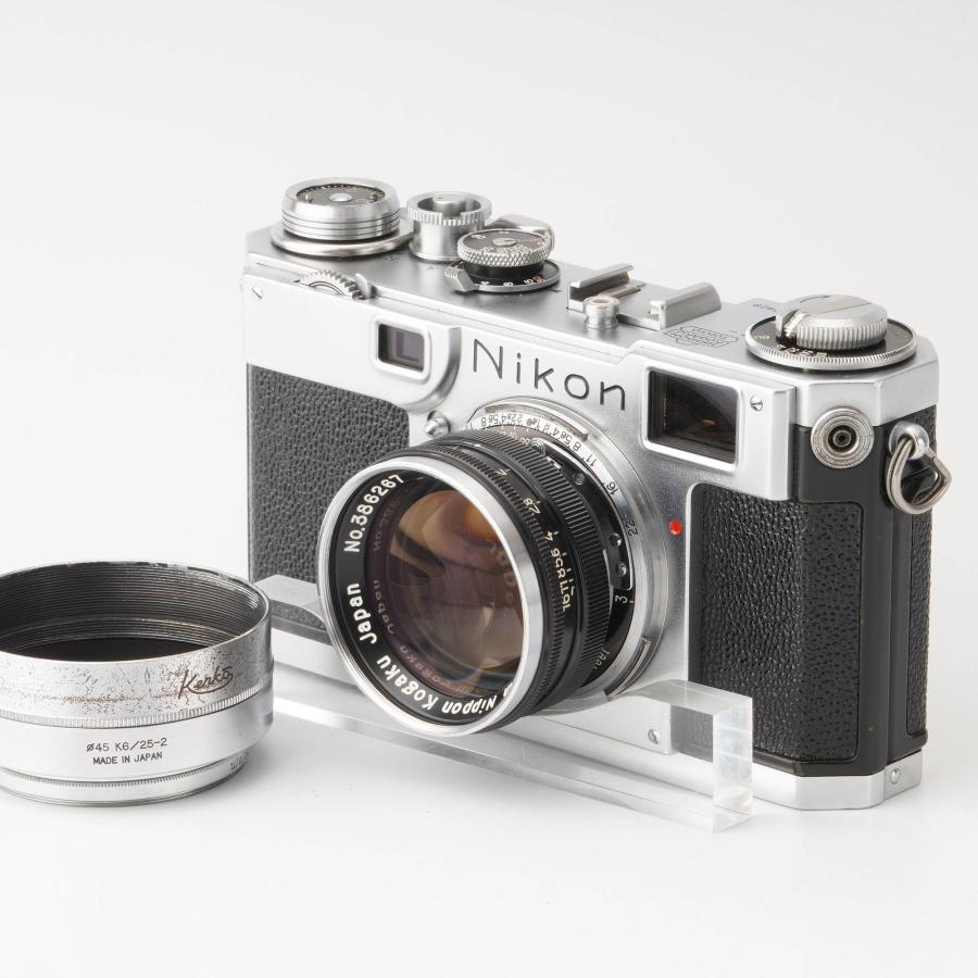 ニコン Nikon S2 ブラックダイヤル / NIKKOR-S・C 5cm 50mm F1.4