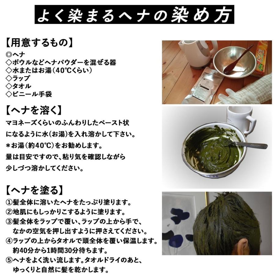 ラジャスタンヘナ ダークブラウン 濃い黒茶色 100g | ラジャスタンヘナ | 05