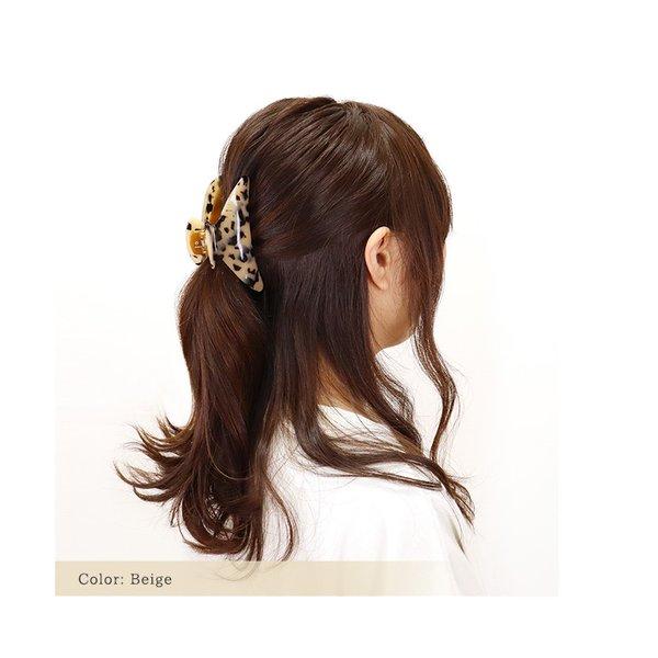 NATURAL BERRY（ナチュラルベリー） べっ甲風 バンスクリップ 10.2cm幅