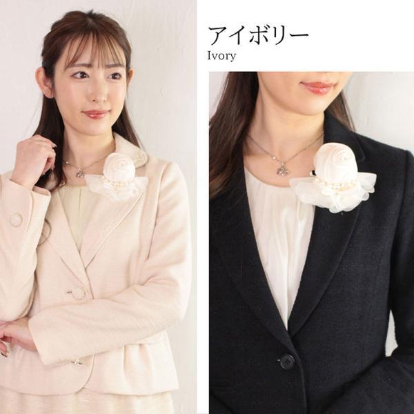 NATURAL BERRY（ナチュラルベリー） コサージュ 卒業式 パール付き