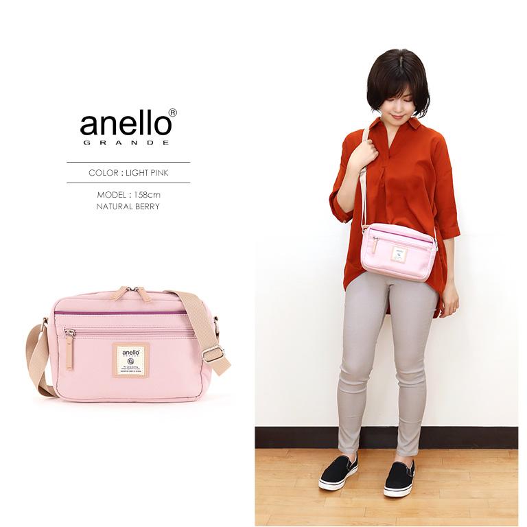 anello GRANDE アネログランデ ミニショルダーバッグ 斜めがけ anello GRANDE アネログランデ ミニショルダーバッグ 斜めがけ