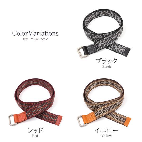 GEVAERT（ゲバルト） 40mm幅 デジックWリングベルト 布ベルト 厚手
