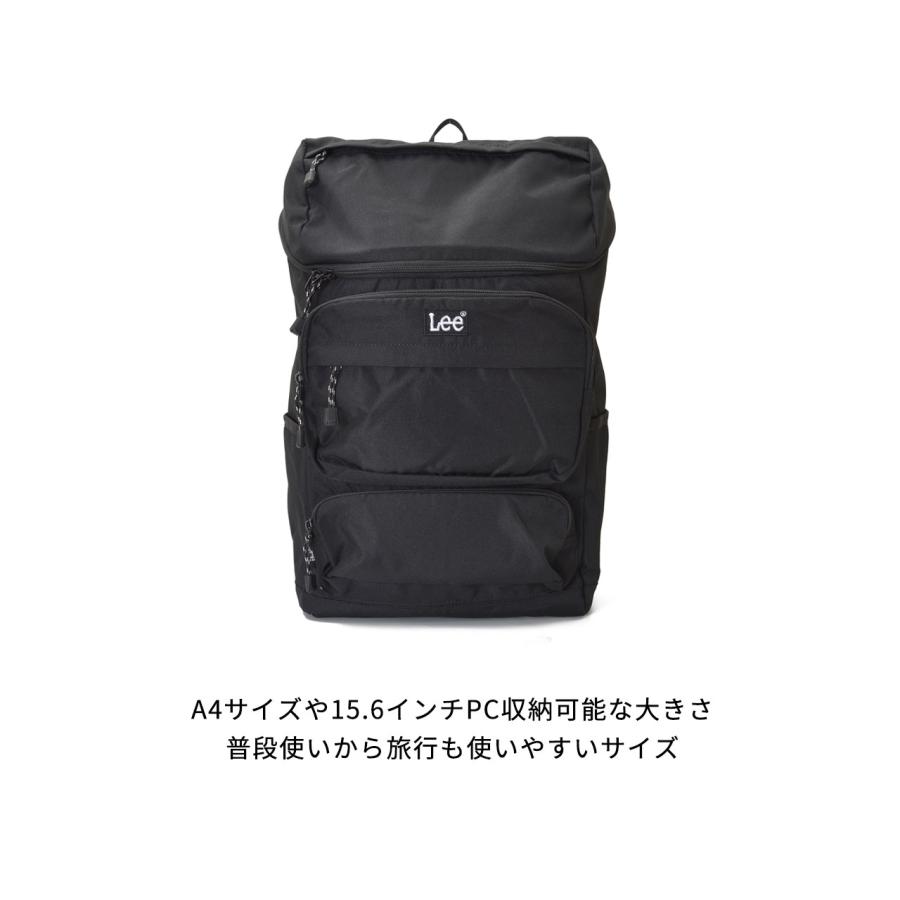 Lee（リー） ビッグ2ポケット リュックサック 20L 撥水加工 バック
