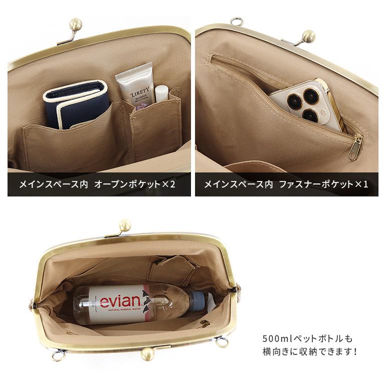 がま口バッグ ショルダーバッグ クラッチバッグ ドットカラー合 がま口バッグ ショルダーバッグ クラッチバッグ ドットカラー合
