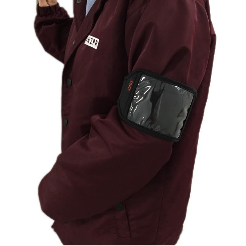 アームバンド パスケース VOICE [VOP108] 腕巻き 伸縮素材のネオプレン