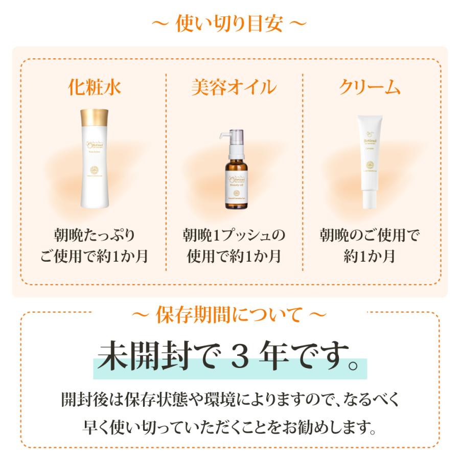 レチノール化粧水 150ml 自然化粧品研究所 レチノール配合 レチノールエッセンス ビタミンA レチノール 化粧水｜naturalcosmetic｜17