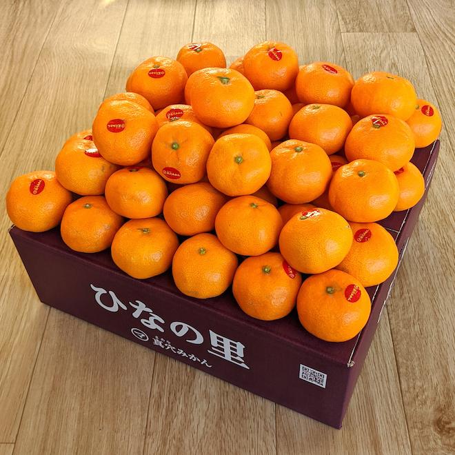 愛媛県産 真穴みかん ひなの里 S〜Lサイズ約5kg : ナチュラル