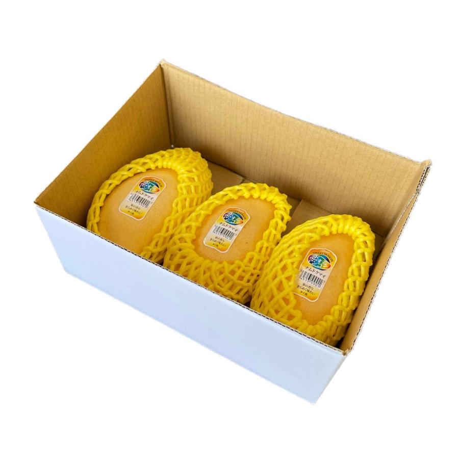 タイ産マンゴー ナムドクマイ種 マハチャノ種 3玉入 タイ タイ産マンゴー ナムドクマイ種 マハチャノ種 3玉入 タイ