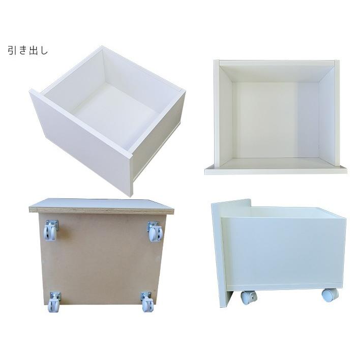 ベンチ 収納 キャスター 付き おしゃれ ボックス 引き出し 木製