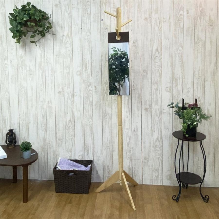 カンディハウス 木製壁掛け鏡 ナチュラル st5858oak_main.jpg