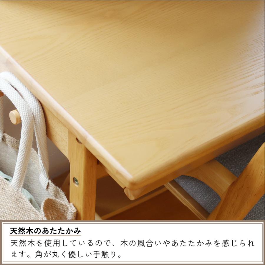 学習机 勉強机 学習デスク コンパクトデスク 木製 キャスター付き
