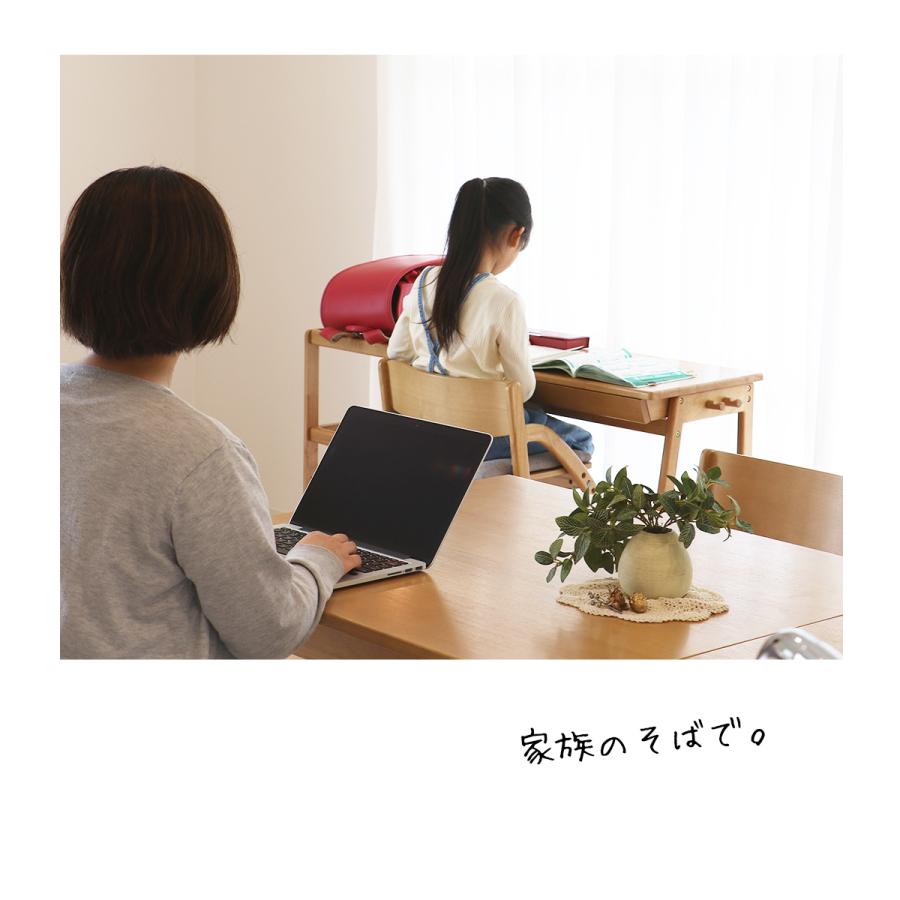 学習机 勉強机 学習デスク コンパクトデスク 木製 キャスター付き