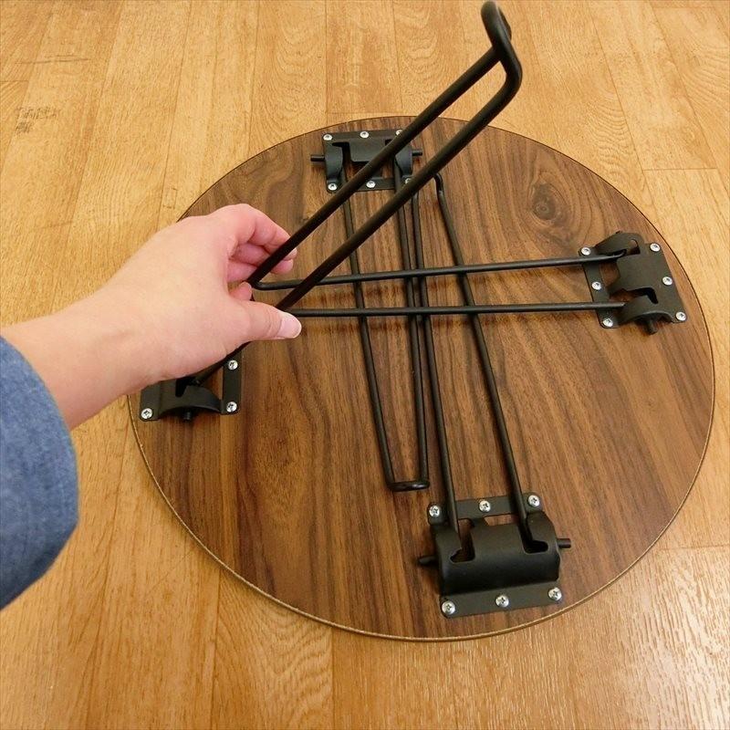 テーブル 折りたたみ 丸 形 座卓 ちゃぶ台 まる 幅 45 高さ 32