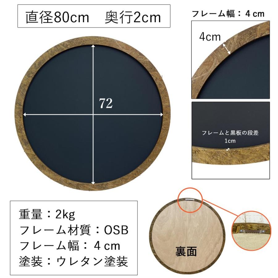 ビンテージフレーム付き黒板 ビンテージフレーム付き黒板 【公式通販】
