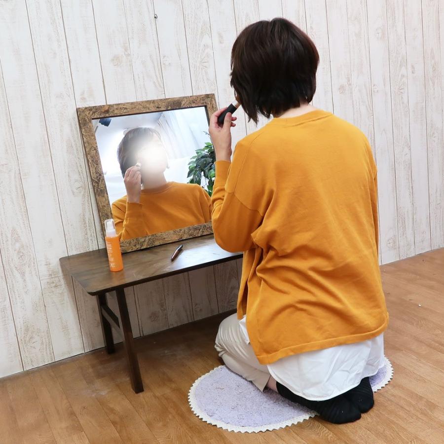 ウォールミラー アンティーク おしゃれ 鏡 壁掛け ミラー 50 洗面台