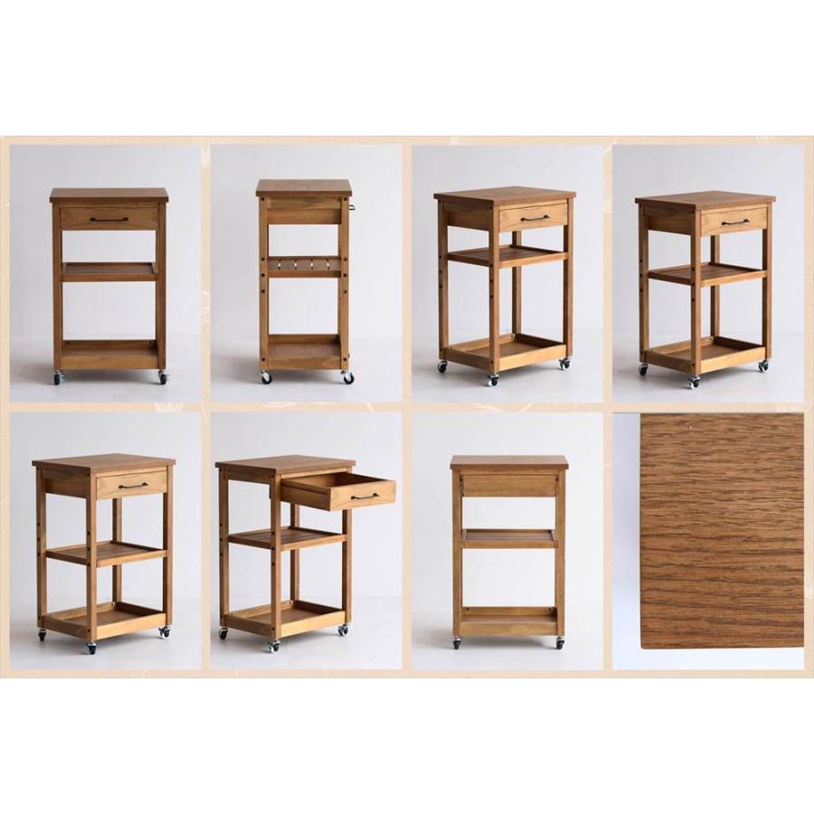 サイドテーブル 幅35cm 奥行45cm 高さ72cm 作業スペース 収納 引出し