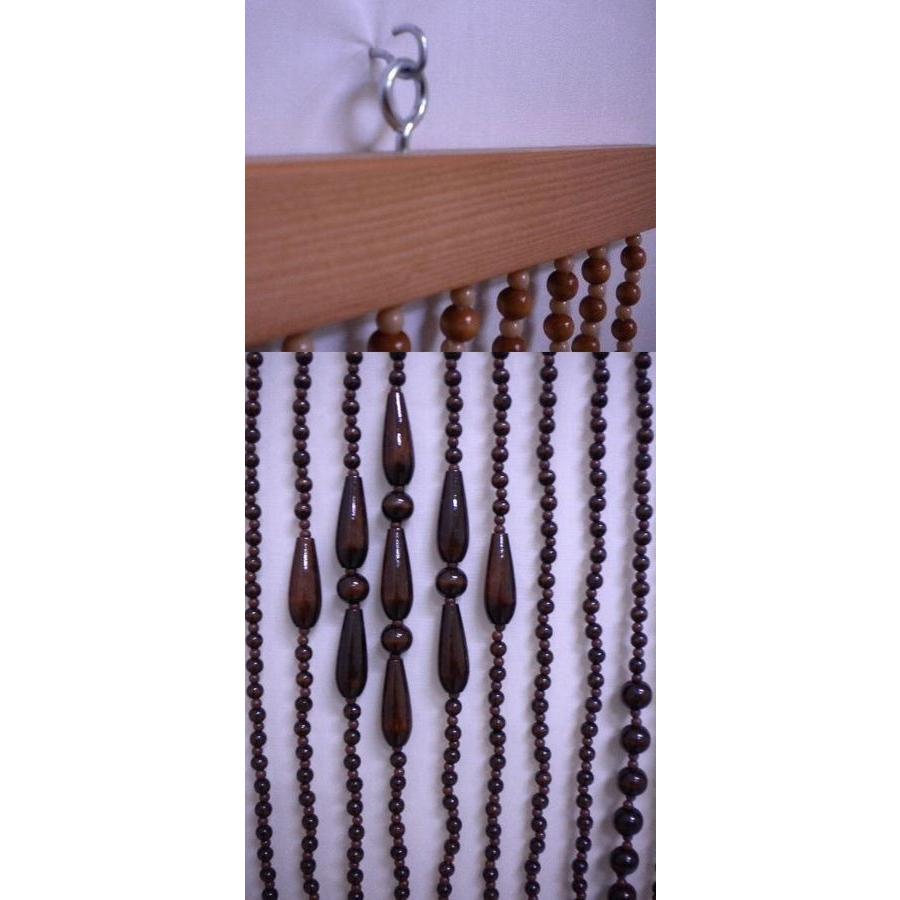 珠のれん AC−60 昭和 レトロ の一品！手作り国産 : ナチュラル