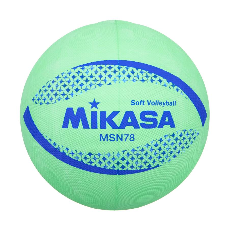 ミカサ(MIKASA) カラーソフトバレーボール 円周78cm 検定球(グリーン