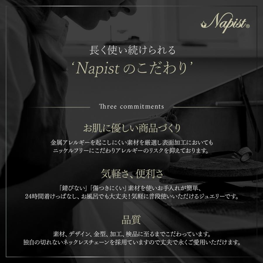 ネックレス チェーン メンズ 316L サージカルステンレス 金属アレルギー対応 チタンコーティング NPN302 ブラック 光沢 つや消し |  | 01