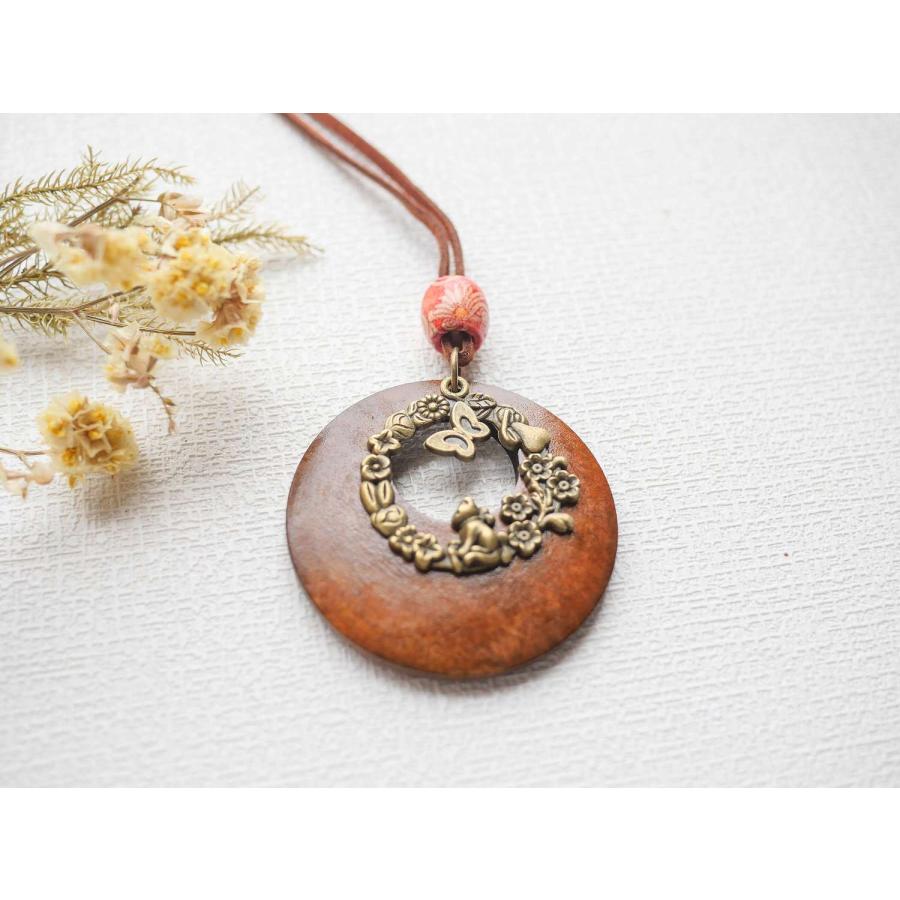 ロングネックレス レディース 革紐 ネックレス チェーン レザー 革 革