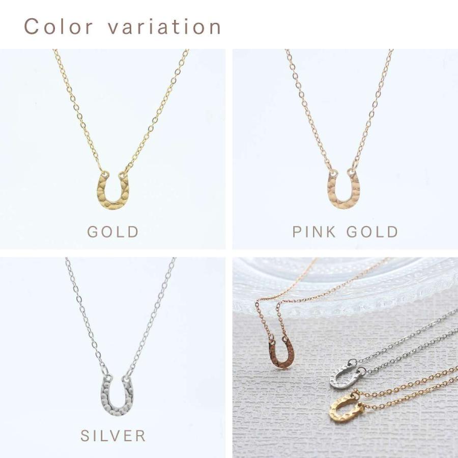 レディース ネックレス サージカルステンレス  ホースシュー 馬蹄  ステンレス  ペンダント おしゃれ かわいい プレゼント ギフト NPNS093 送料無料 |  | 05