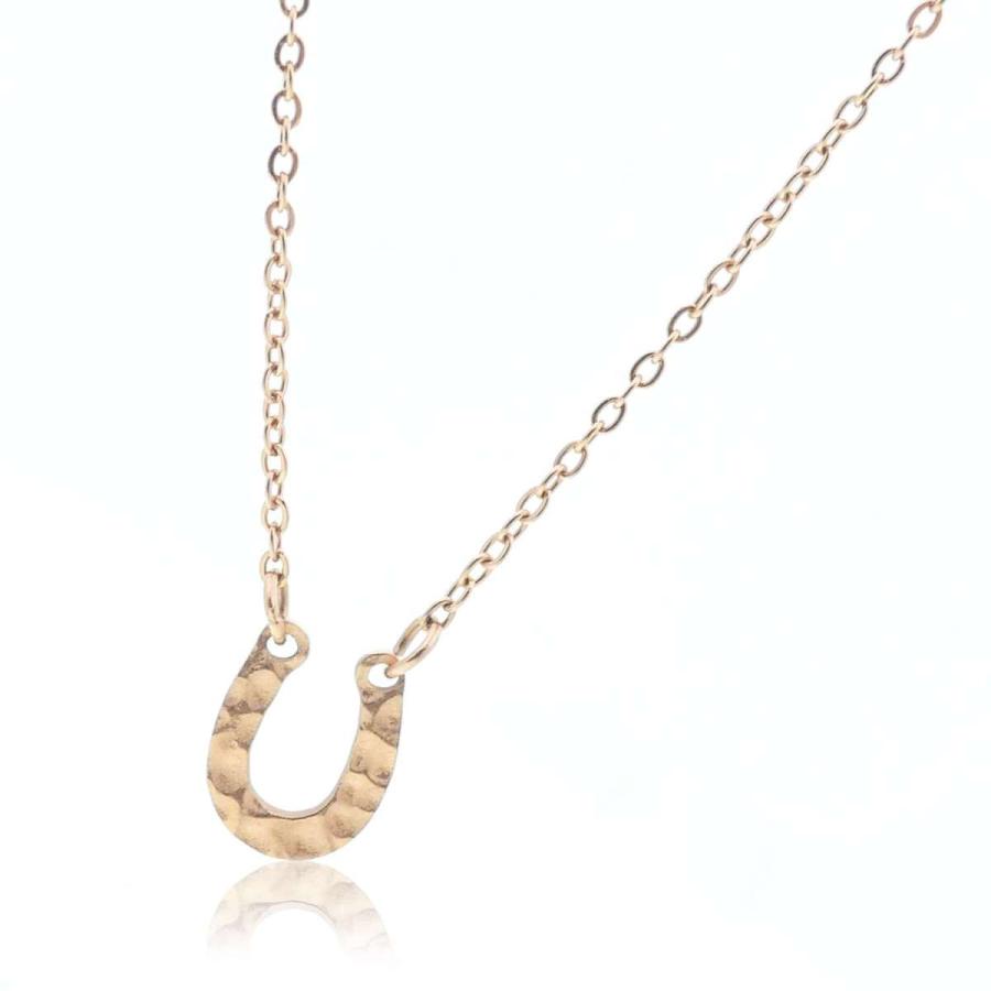 レディース ネックレス サージカルステンレス  ホースシュー 馬蹄  ステンレス  ペンダント おしゃれ かわいい プレゼント ギフト NPNS093 送料無料 |  | 08