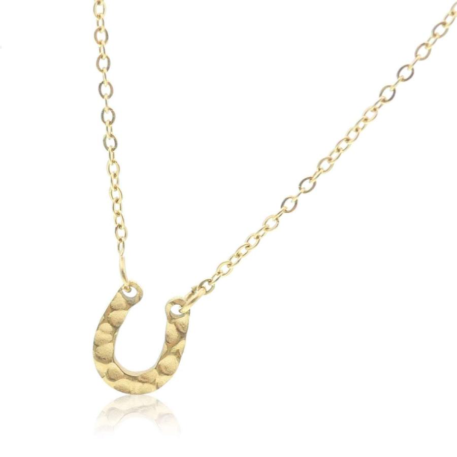 レディース ネックレス サージカルステンレス  ホースシュー 馬蹄  ステンレス  ペンダント おしゃれ かわいい プレゼント ギフト NPNS093 送料無料 |  | 09