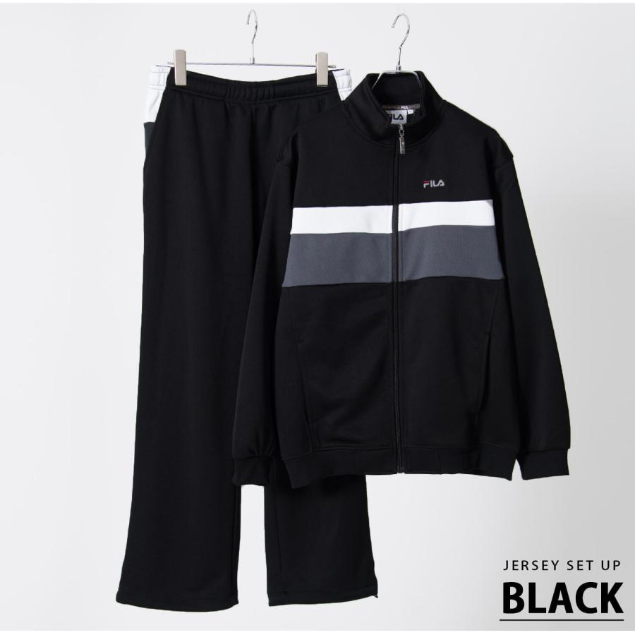 FILA（フィラ） 特価 ジャージ メンズ 上下 セットアップ 運動着 長袖