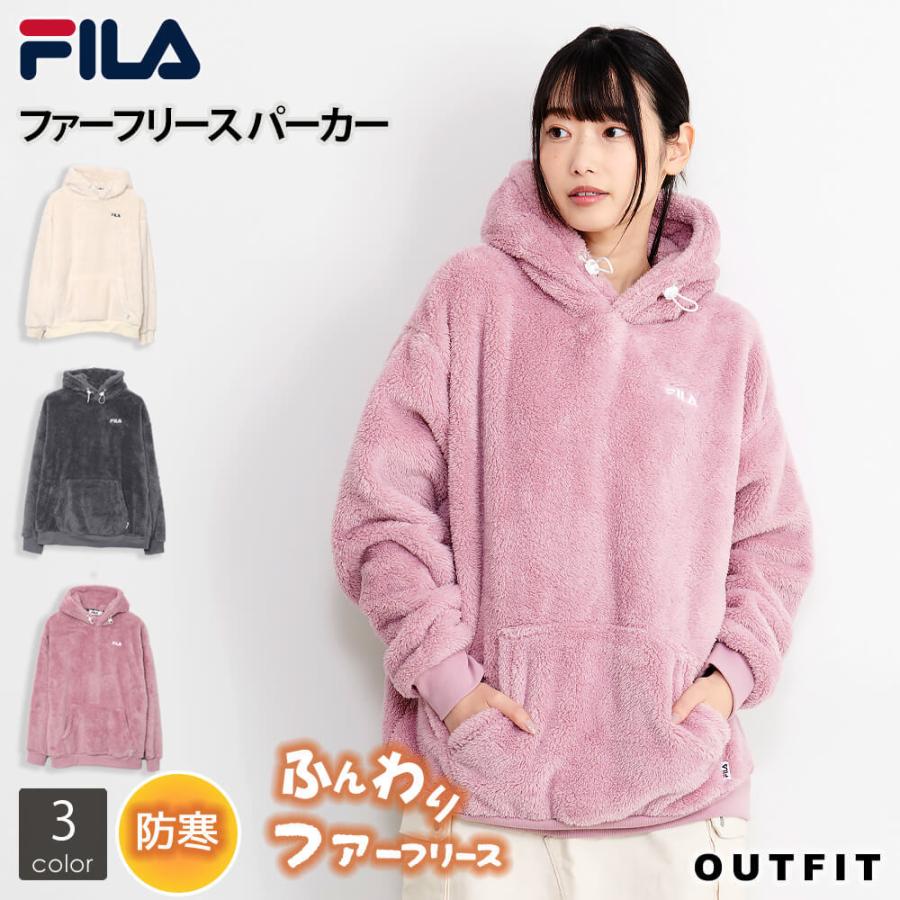 セール Fila フィラ ファーフリース パーカー アウター レディース 秋服 フリース ボア 長袖 ゆったり 秋 冬 服 人気 Fl1935 ナチュラルポット 通販 Yahoo ショッピング