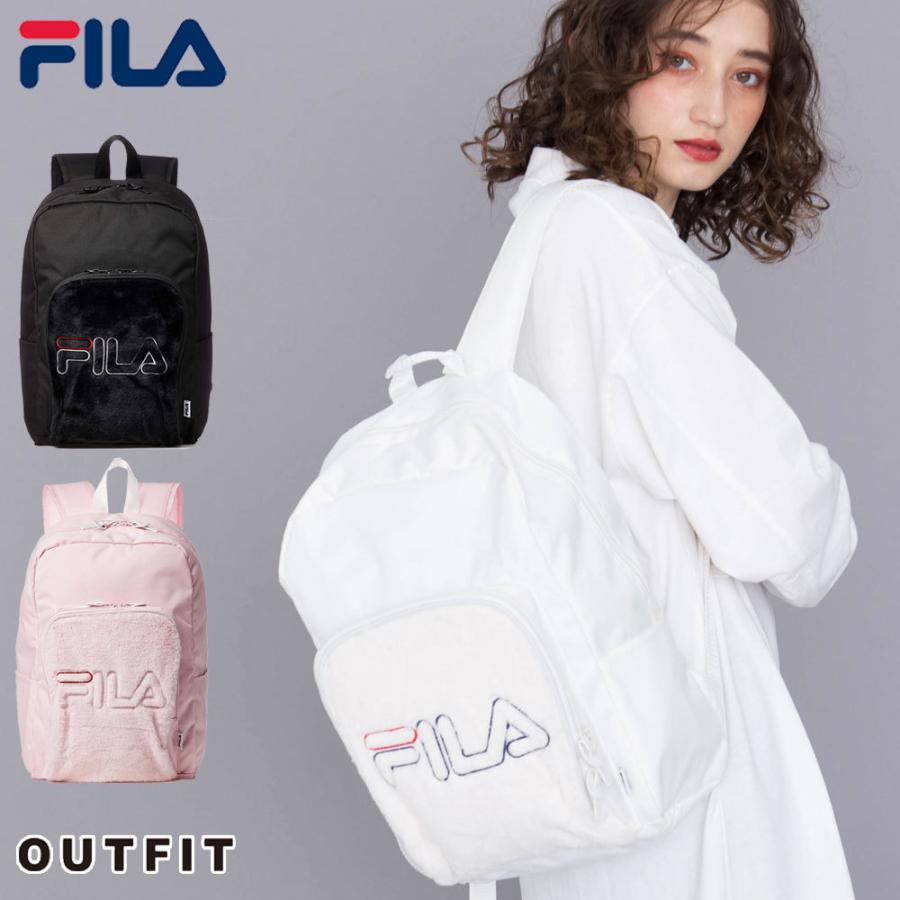 Outlet特価 在庫限り Fila リュック レディース リュックサック 収納 通学 シンプル可愛い 旅行バッグ 韓国リュック かわいい ボア Fm2112 ナチュラルポット 通販 Yahoo ショッピング