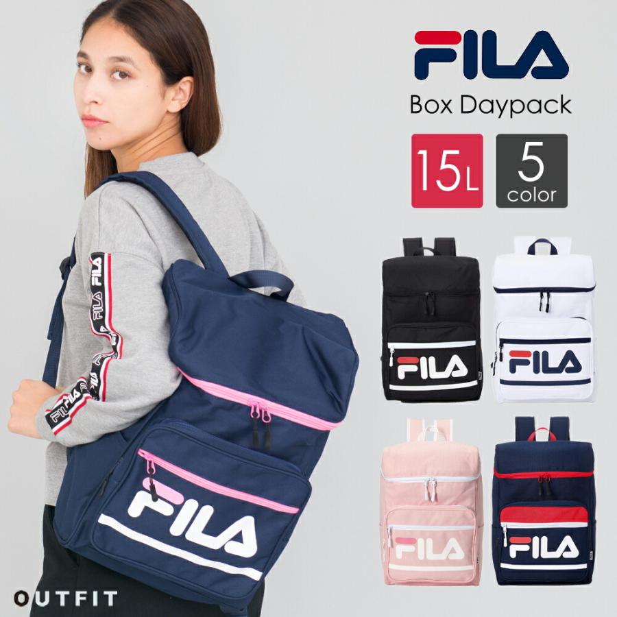 Fila フィラ リュック レディース メンズ リュックサック 収納 バックパック 通学 通勤 シンプル 可愛い 旅行バッグ 韓国リュック ボックス型 Fm2225 ナチュラルポット 通販 Yahoo ショッピング