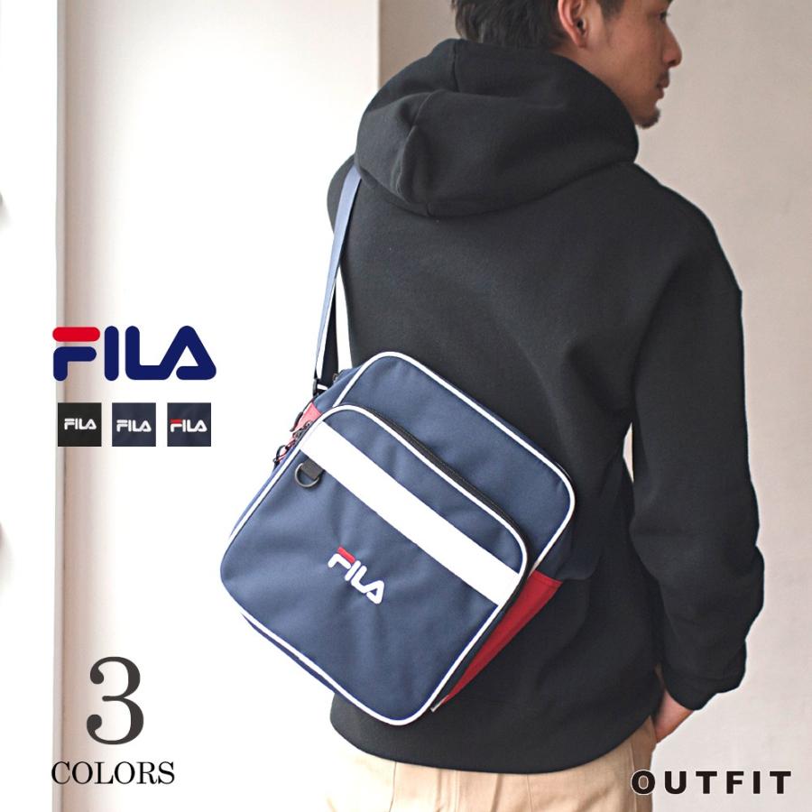 Fila フィラ ショルダーバッグ メンズ レディース 斜め掛けバッグ おしゃれ ブランド Fm2245 Ou Fm2245 ナチュラルポット 通販 Yahoo ショッピング