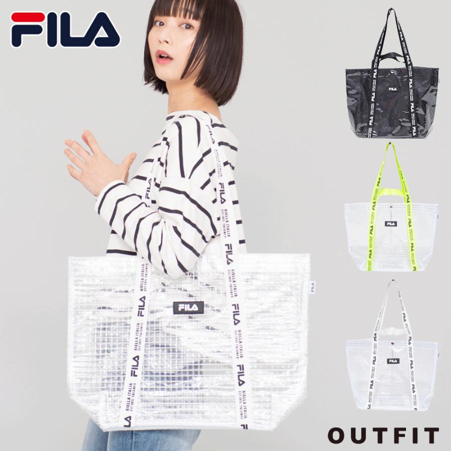 Fila フィラ 2wayクリアトートバッグ レデイース メンズ 大きめ ブランド Pvc クリアバッグ ショルダーバッグ 透明 ビーチバッグ プール バッグ 大容量 Fm2313 ナチュラルポット 通販 Yahoo ショッピング
