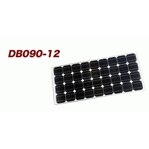 単結晶 ソーラーパネル DB090-12 / 12V 3枚セット』「ケーブル2sq:5m