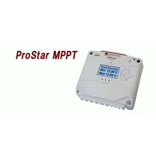 MPPT 充放電コントローラ LCD付き 25A 12V・24V / PS-MPPT-25M［正規品