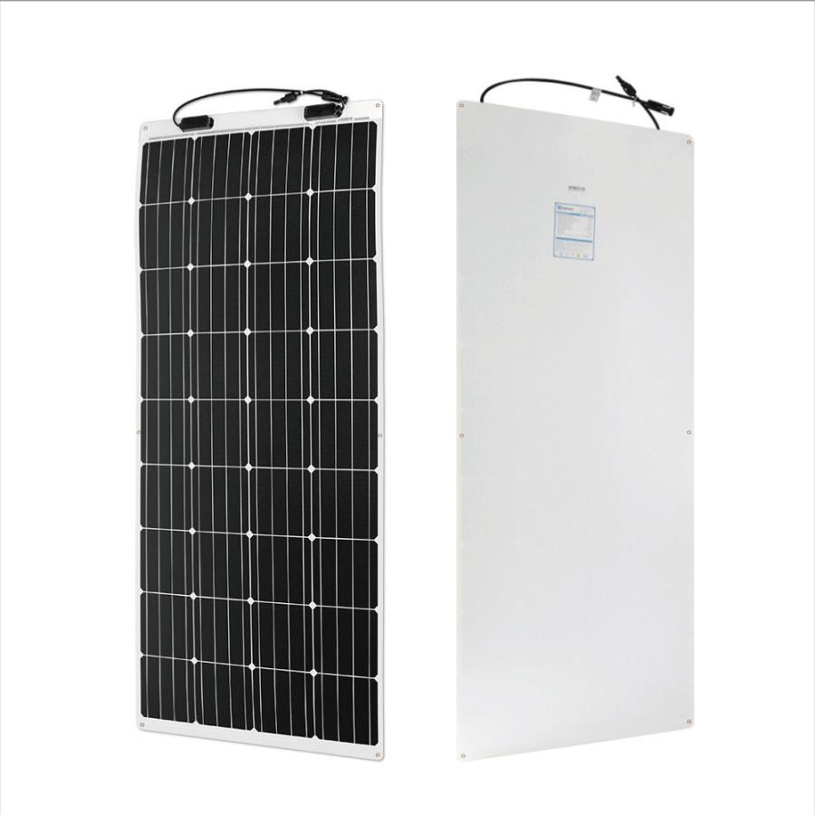 ソーラーパネル/太陽電池　200W - 12V / 【新技術】 R-solar「延長 3m」［正規品／日本語の説明書付き／無料保証２年(電池を除く)］