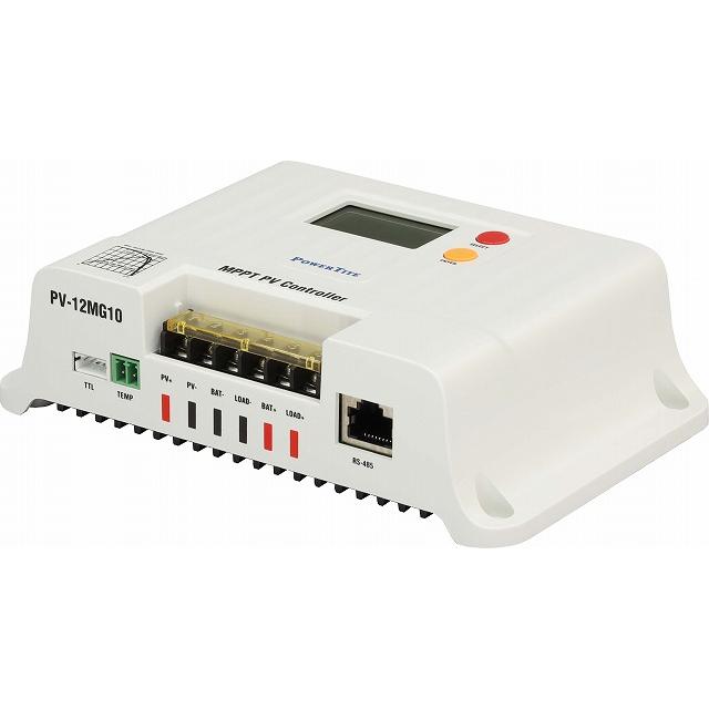 MPPT 充放電コントローラー 10A 12V24V用 (鉛・リチウムイオン電池対応 