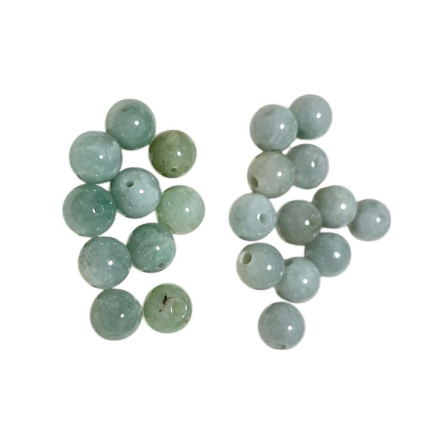 翡翠・アゼツライト・水晶のブレスレット 腕輪 数珠 バングル