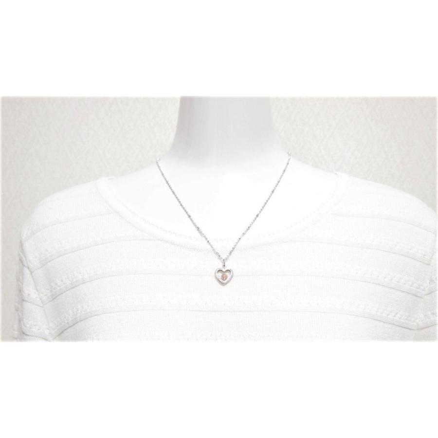 選べるチェーン　サンストーンのオープンハートペンダント・ピアスセット  オレンジ　橙　赤　まる　丸　レッド　イヤリング　 ネックレス　小粒　形 |  | 05