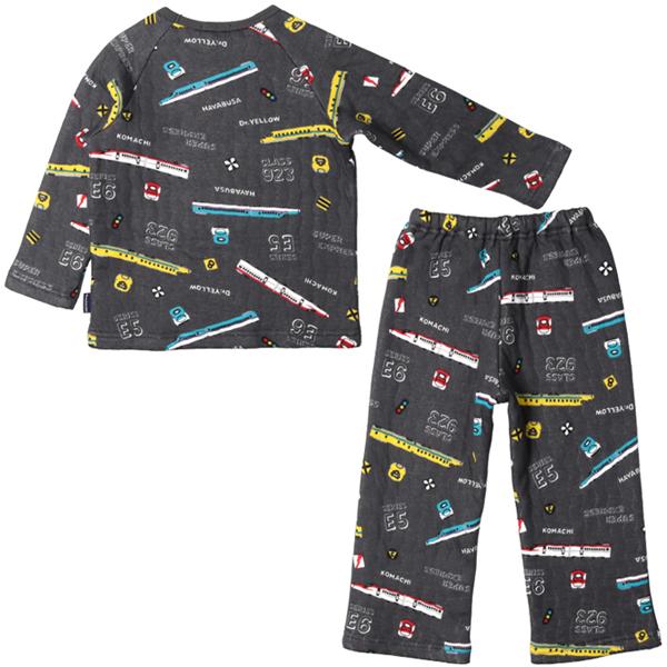 hungry heart 新幹線 パジャマ キッズ キルト 長袖 子供服 部屋