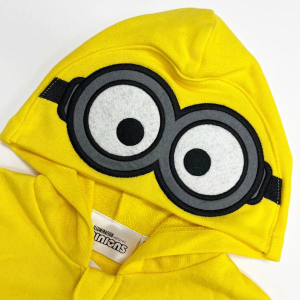 ミニオン 子供 パーカー スウェット minions ベビー キッズ フード