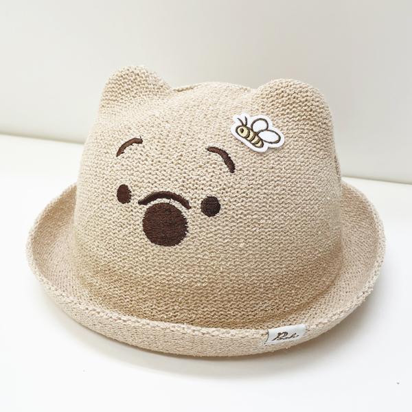 全店販売中 麦わら帽子 ベビー 男の子 女の子 ディズニー くまのプーさん グッズ ハット 子供 キッズ 赤ちゃん プー なりきり Disney コスプレ 誕生日