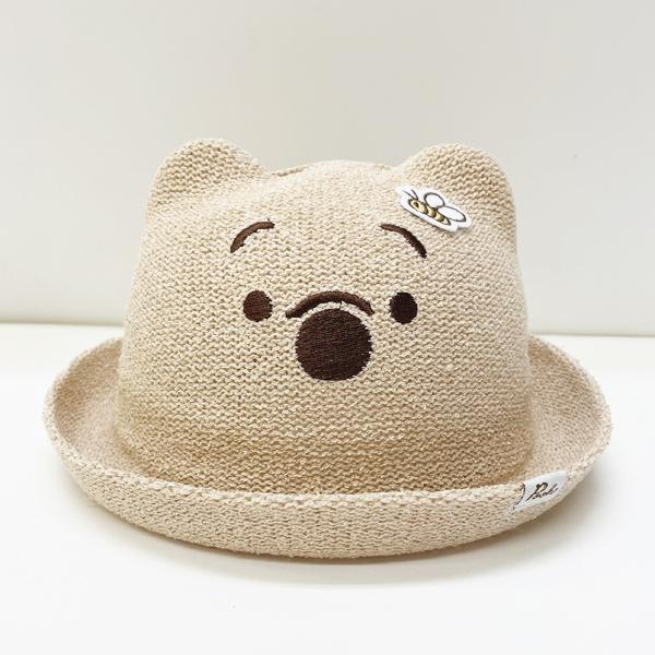 全店販売中 麦わら帽子 ベビー 男の子 女の子 ディズニー くまのプーさん グッズ ハット 子供 キッズ 赤ちゃん プー なりきり Disney コスプレ 誕生日