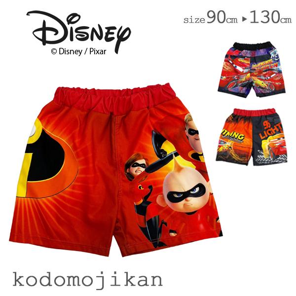 カーズ 水着 子供 男の子 キッズ ディズニー ｕｖカット Upf50 トイストーリー サーフパンツ 水泳 スイムウェア プール 引出物