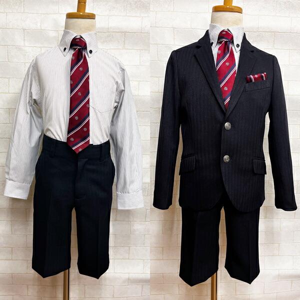 [新品]イーストボーイ　フォーマルスーツセット　濃紺110cm 七五三結婚式 新品]イーストボーイ フォーマルスーツセット 濃紺110cm 七五三
