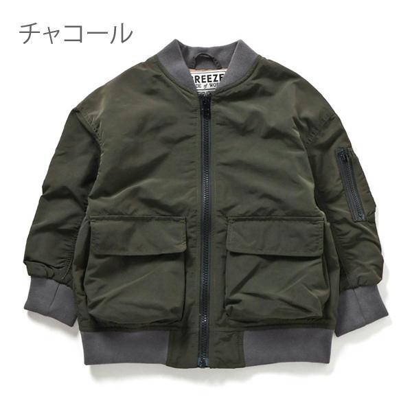 F.O.KIDS MA-1 ブルゾン ジャケット キッズ ノーカラー 子供服 F.O.KIDS MA-1 ブルゾン ジャケット キッズ ノーカラー 子供服