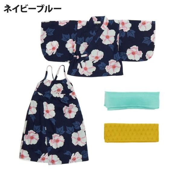 浴衣 子供 女の子 セラフ ｓｅｒａｐｈ ワンピース浴衣 帯 上衣 4点セット R4016 Yukata ナチュラルスタイル キッズ ママ 通販 Yahoo ショッピング